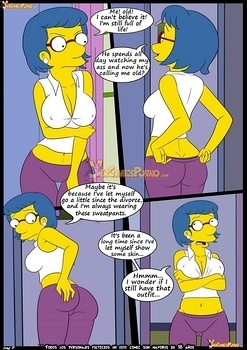 8 muses comic The Simpsons 6 - Learning With Mom image 8 