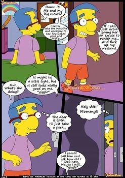 8 muses comic The Simpsons 6 - Learning With Mom image 9 