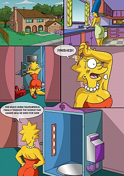 8 muses comic The Simpsons - Into the Multiverse 1 image 2 