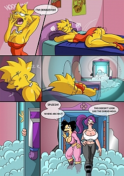 8 muses comic The Simpsons - Into the Multiverse 1 image 3 