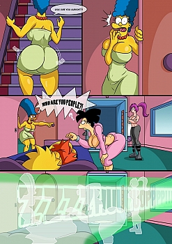 8 muses comic The Simpsons - Into the Multiverse 1 image 4 