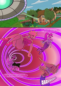 8 muses comic The Simpsons - Into the Multiverse 1 image 5 