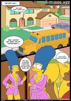 8 muses comic The Simpsons - Love For The Bully image 11 