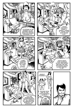 8 muses comic The Supermodel Transformation Kit image 2 