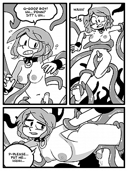 8 muses comic The Trouble With Tentacles image 10 