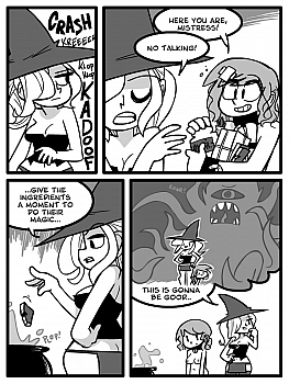 8 muses comic The Trouble With Tentacles image 4 