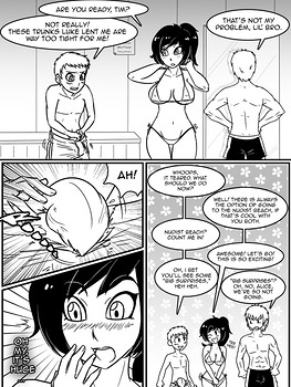 8 muses comic Tight Trunk And Tight Girlfriend image 2 