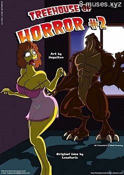 8 muses comic Treehouse Of Horror 2 image 1 