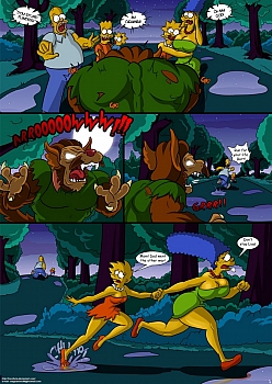 8 muses comic Treehouse Of Horror 2 image 2 