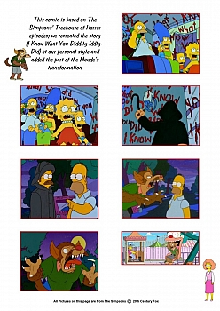 8 muses comic Treehouse Of Horror 2 image 27 