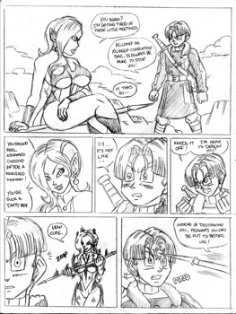 8 muses comic Trunks And Towa image 2 