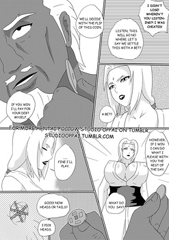 8 muses comic Tsunade's Lost Bet image 3 