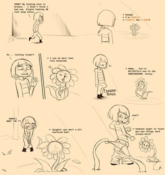 8 muses comic Under(her)tail 1 image 4 