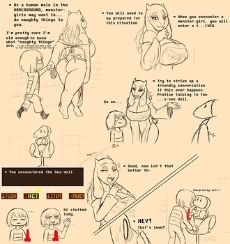 8 muses comic Under(her)tail 1 image 7 