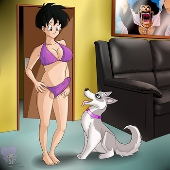 8 muses comic Videl And Her Dog image 2 