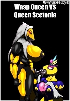 8 muses comic Wasp Queen VS Queen Sectonia image 1 
