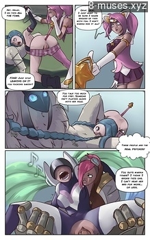 8 muses comic When Noobs Lane image 11 
