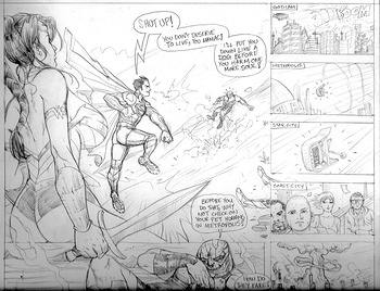 8 muses comic Whores Of Darkseid 1 - Wonder Woman image 7 