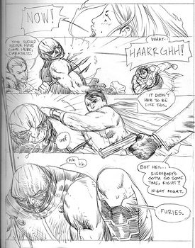 8 muses comic Whores Of Darkseid 3 - Starfire image 7 