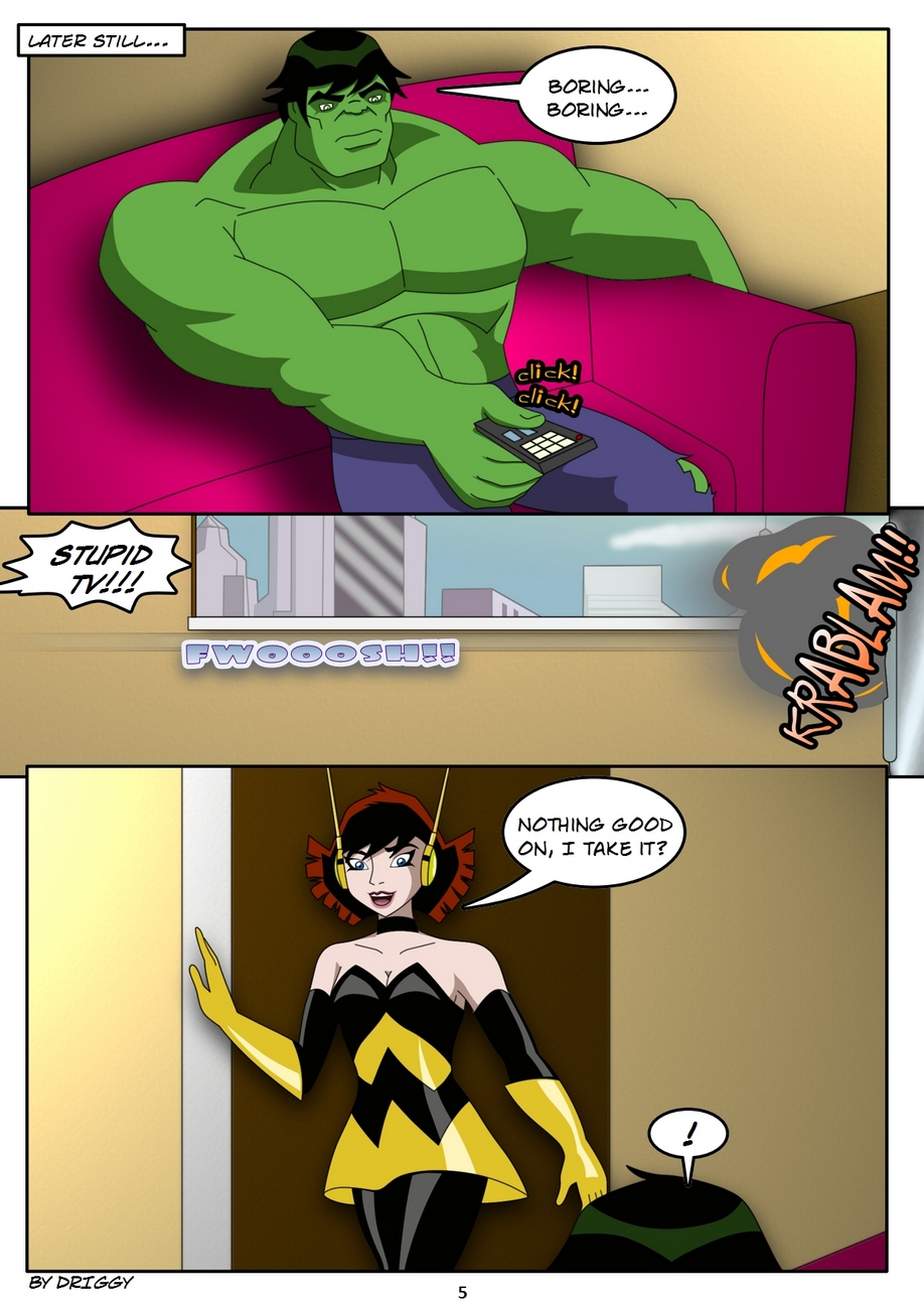 Avengers Adult Porn - 8-muses-Avengers-Stress-Release comic image 06