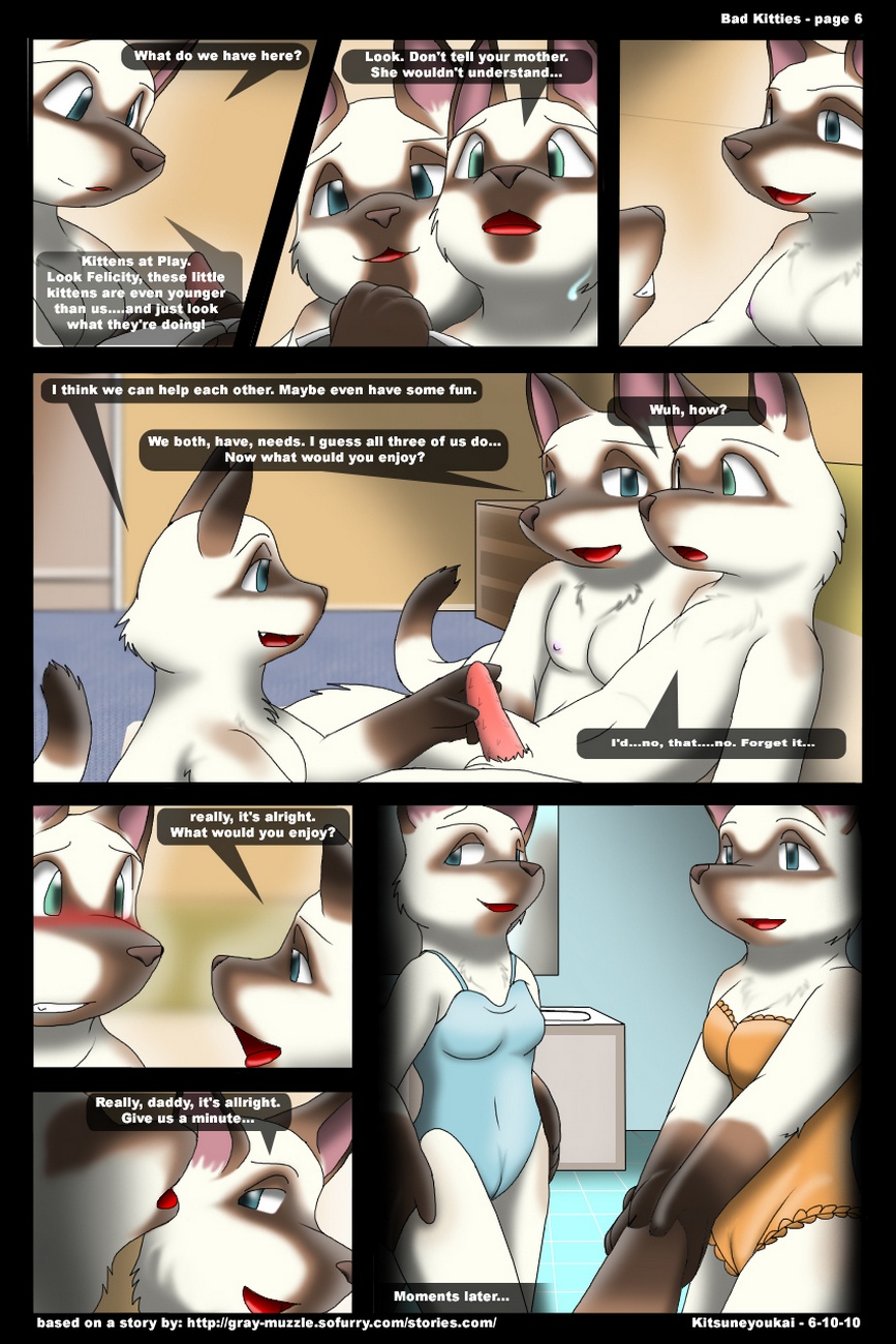 Sex Story Cartoon Blackmail - 8-muses-Bad-Kitties comic image 07