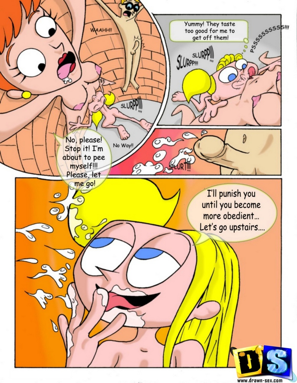 Cartoon Network Porn Captions - 8-muses-Dexter-s-Laboratory comic image 05
