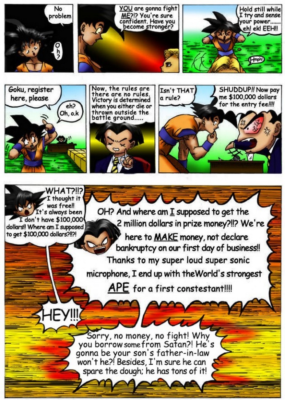 Very Dirty Xxx Comics Strip - 8-muses-Dragon-Ball-Dirty-Fighting comic image 04
