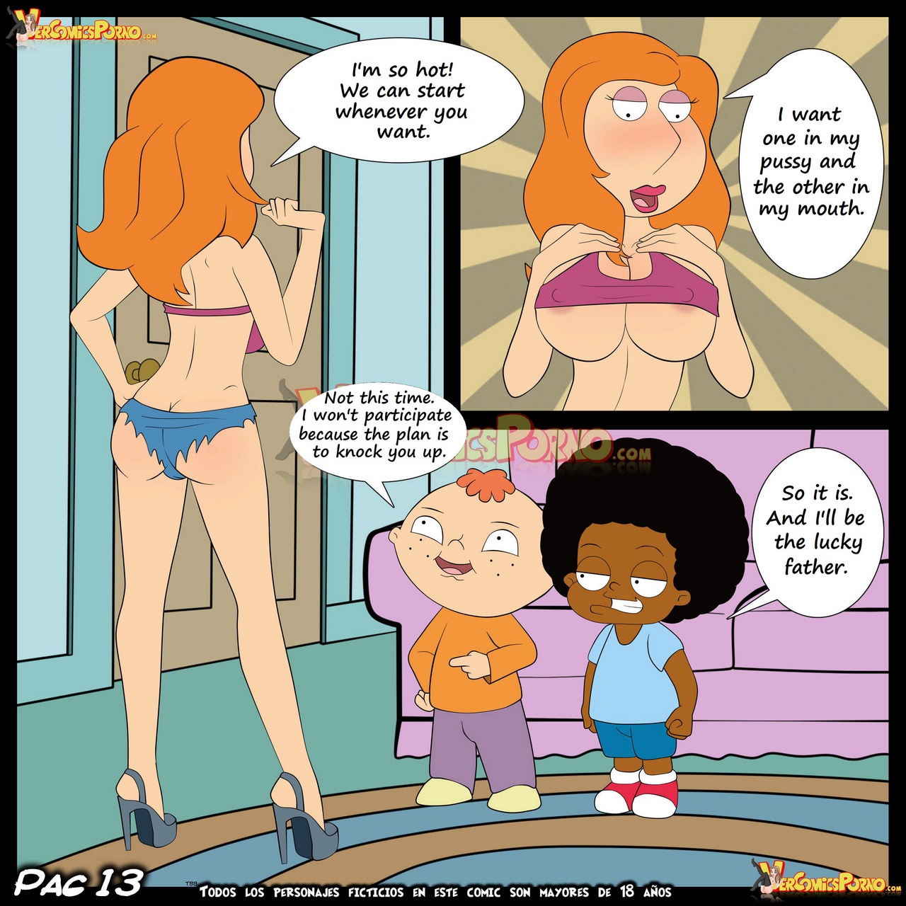 8-muses-Family-Guy-Baby-s-Play-5 comic image 14