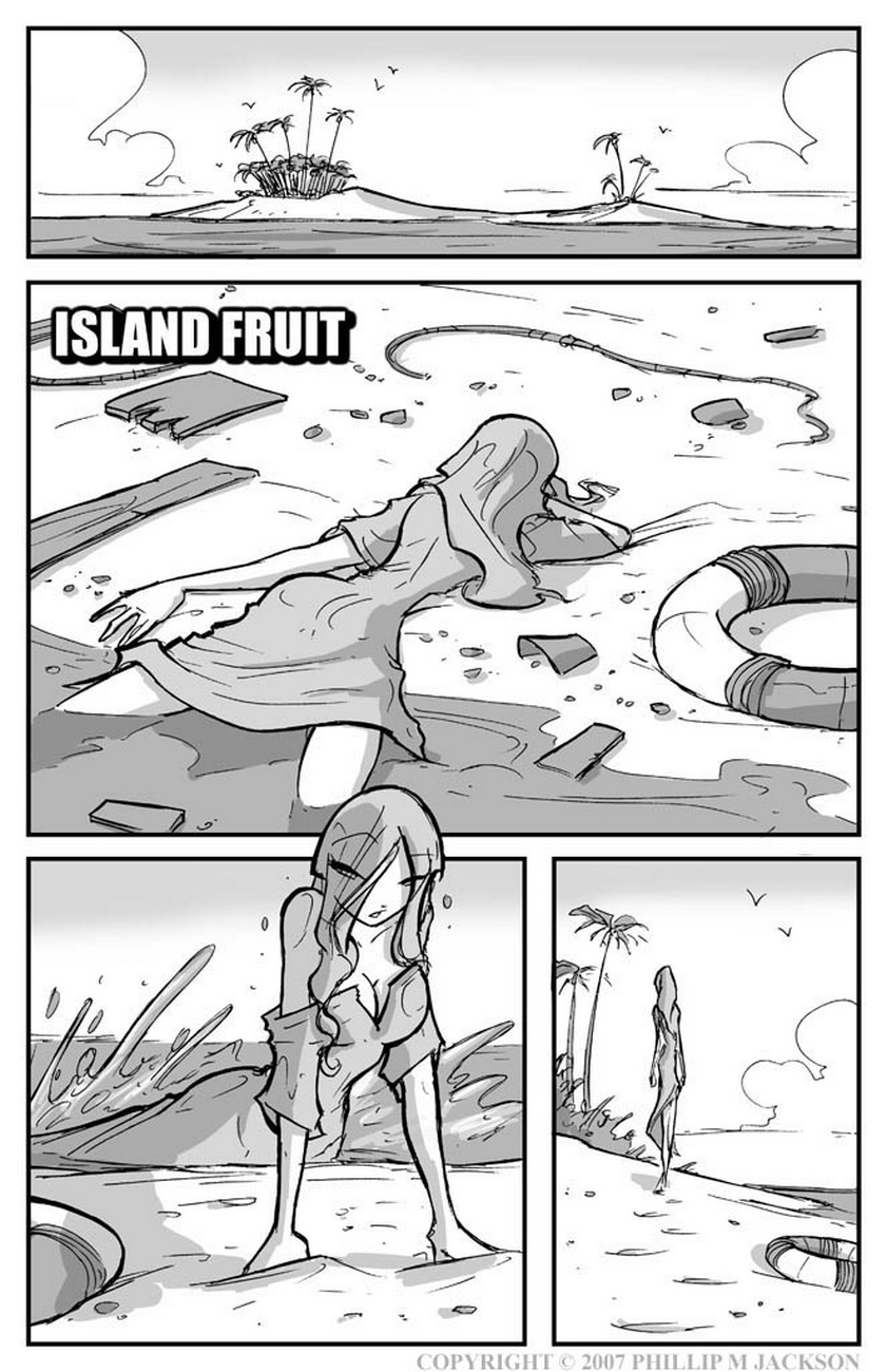 The island adult porn comic