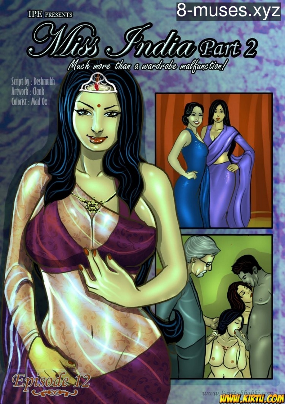 Indian Porn Comics Art - 8-muses-Savita-Bhabhi-12-Miss-India-2 comic image 001