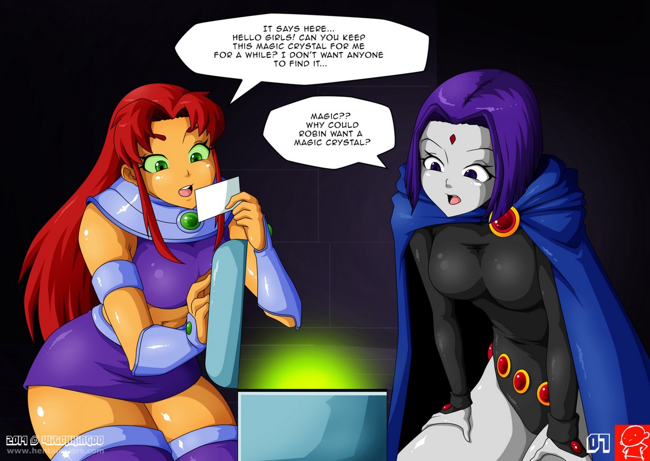 1280px x 908px - 8-muses-Teen-Titans-The-Magic-Crystal comic image 08